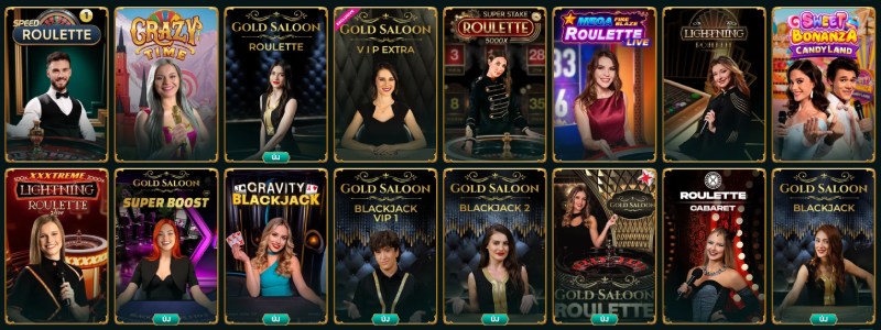 7Signs Casino élő játékok