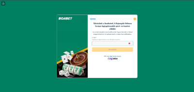 BoaBet Casino regisztráció