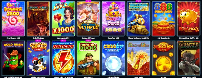 Golazzo Casino játékok