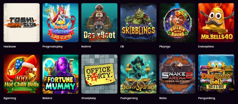 iWild Casino játékok
