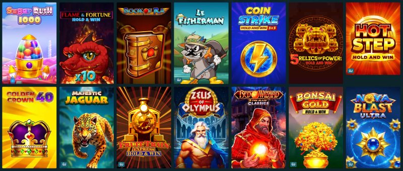 LegendPlay Casino játékok