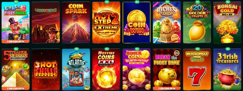 Playio Casino játékok