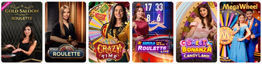Posido Casino élő játékok