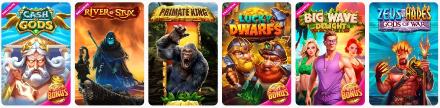 Posido Casino játékok