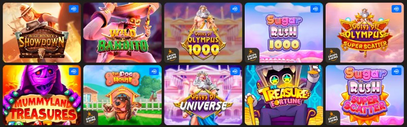 Sol Casino játékok