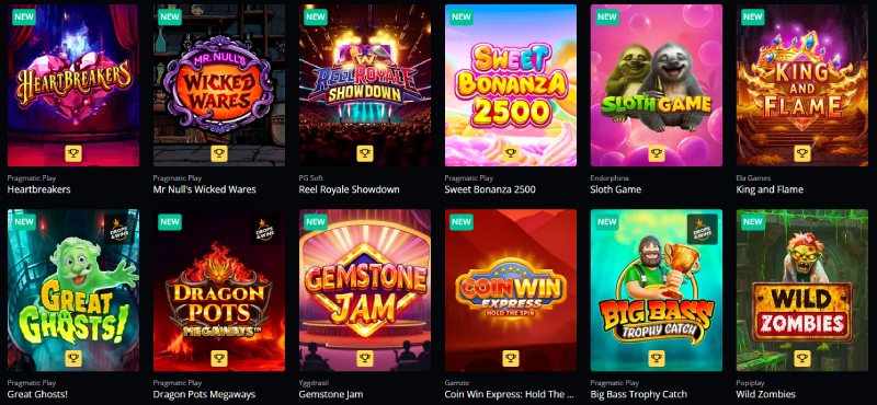 Starda Casino játékok
