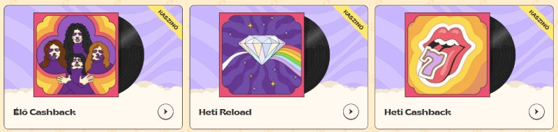 Vinyl Casino bónusz
