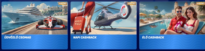 Wonaco Casino bonus