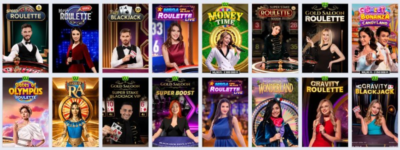 Zoccer Casino élő játékok